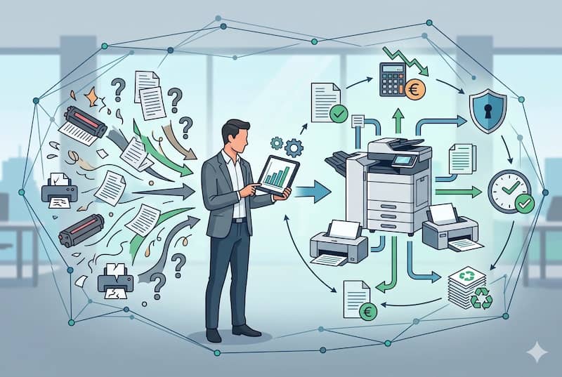 Auditoria de impresión. Cómo ahorrar con la impresión gestionada